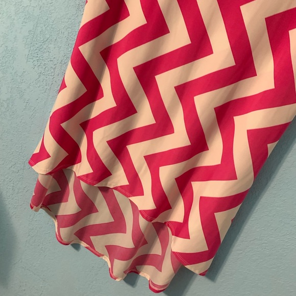 Azules High Low Zigzag Top - Picture 3 of 5